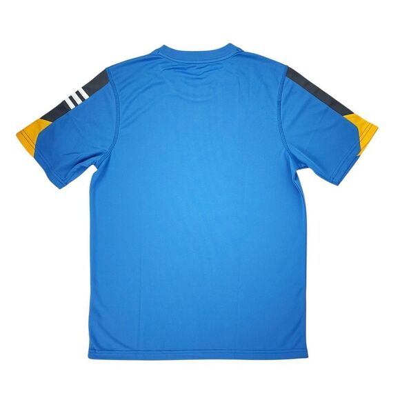 Adidas NBA Denver Nuggets Bright Blue Sports Basketball T-Shirt Size Youth XL 18 - Picture 2 of 8